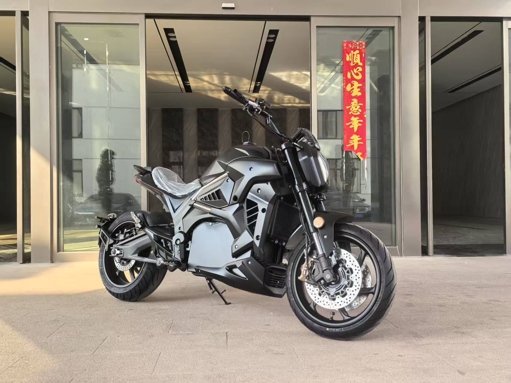 72V 5000W Electric Motorcycle - STLF Moto Elettrica da Corsa per