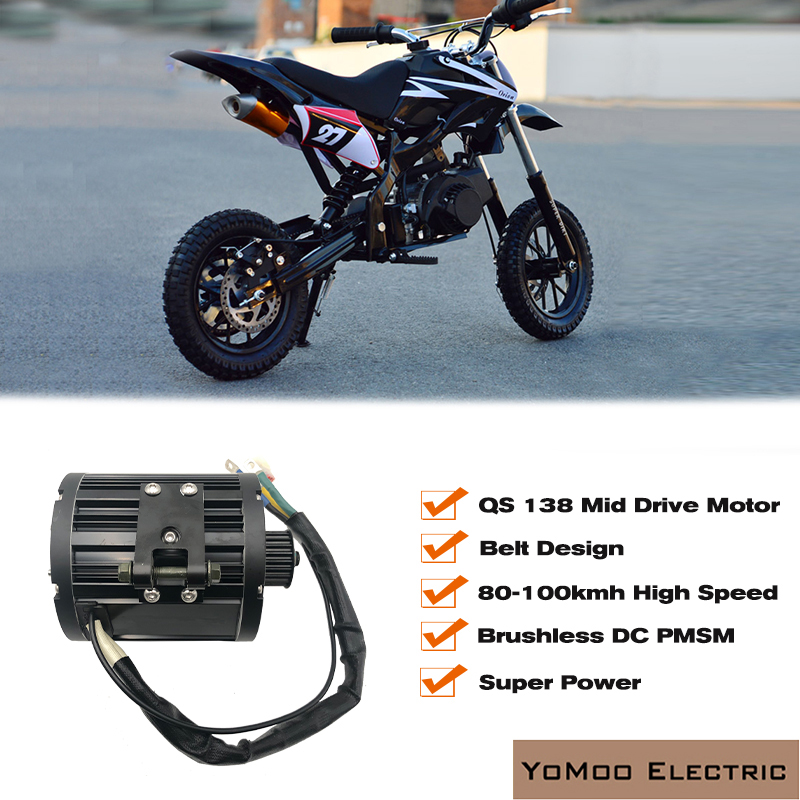 Motore centrale PMSM da 17 pol - 72V 12000W Electric Dirt Bike recensione e prezzo