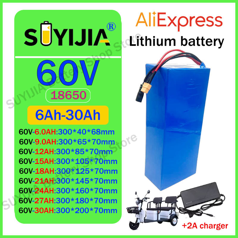 Nuova Batteria agli Ioni di Li - 60V 30Ah Electric Scooter Battery recensione e prezzo