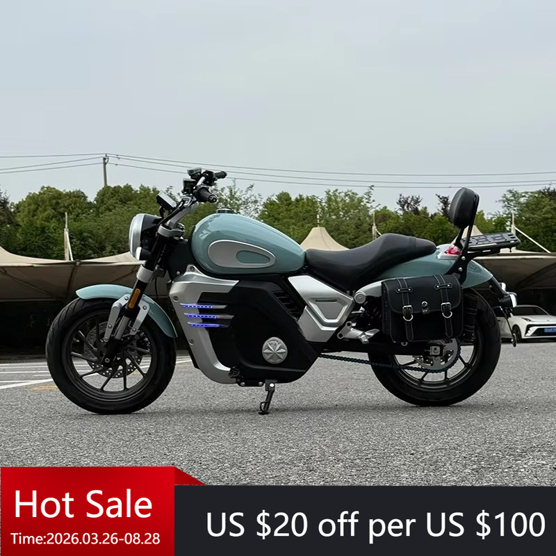 Motocicletta elettrica Retro P - 72V 5000W Electric Motorcycle recensione e prezzo